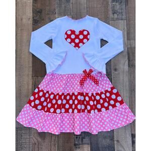 Valentines Day Little Girl Dress